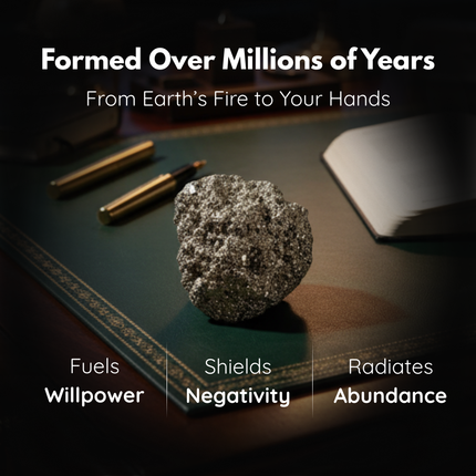 Raw Pyrite Stone - Wealth Magnet