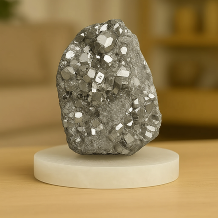 Peru Pyrite Stone - Collectors Edition (AAA Grade)
