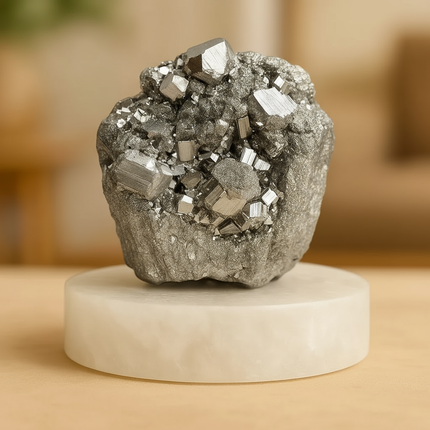 Peru Pyrite Stone - Collectors Edition (AAA Grade)