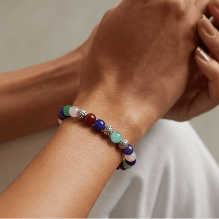 7 Chakra Bracelet - Aura Cleansing - Shubh Mala