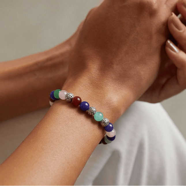 7 Chakra Bracelet - Aura Cleansing - Shubh Mala