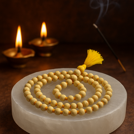 Natural Tulsi Mala – 108 Beads