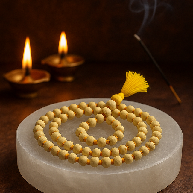 Natural Tulsi Mala – 108 Beads