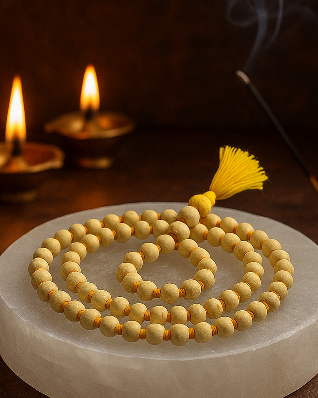 Natural Tulsi Mala – 108 Beads