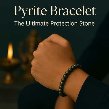 Raw Pyrite Bracelet - Prosperity Magnet