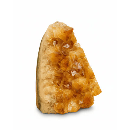 AAA Brazilian Citrine Geode | Natural Abundance Stone - Shubh Mala