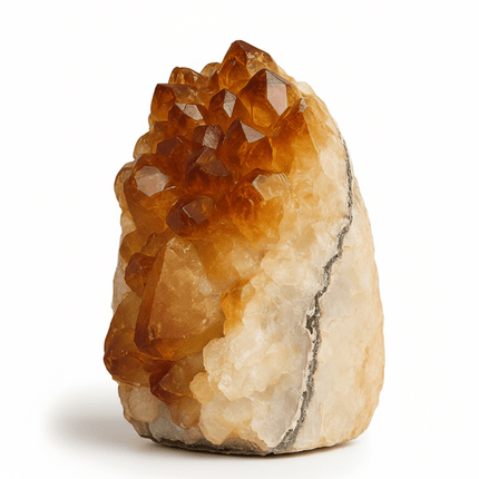 AAA Brazilian Citrine Geode | Natural Abundance Stone - Shubh Mala