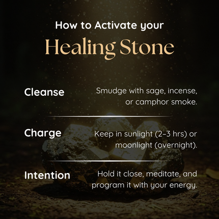 Raw Pyrite Stone - Wealth Magnet