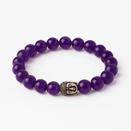 Amethyst Bracelet - Stress Relieving - Shubh Mala