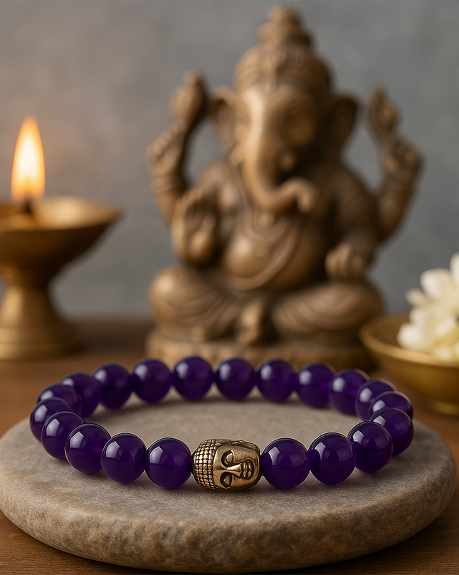 Amethyst Bracelet - Stress Relieving