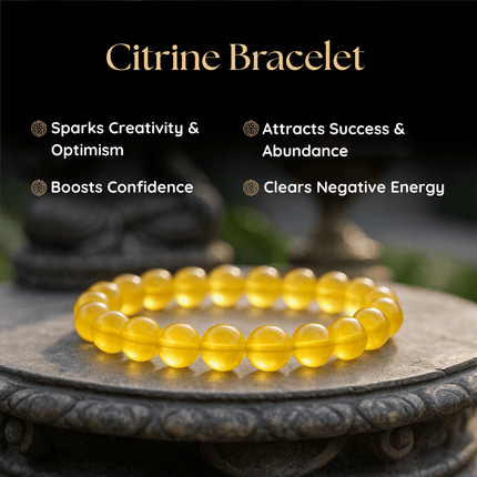 Citrine Bracelet - Joy Spreading - Shubh Mala