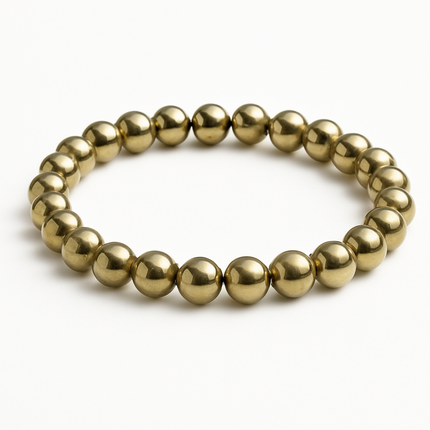 Golden Hematite Bracelet - Confidence Boosting
