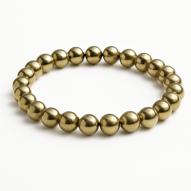Golden Hematite Bracelet - Confidence Boosting