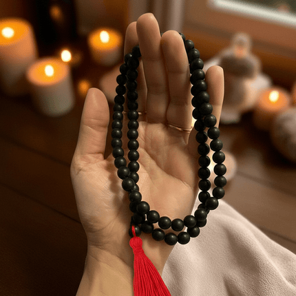 Karungali Mala for Protection & Negativity Removal | Original Ebony Wood - Shubh Mala