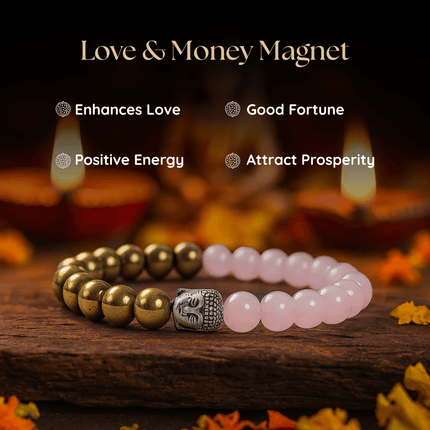 Love & Money Magnet Bracelet - Shubh Mala