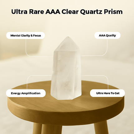 Master Healer - Clear Quartz (AAA quality) - Shubh Mala