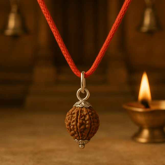 Nepali 7 Mukhi Rudraksh | 100% Authentic - 18mm to 22mm - Shubh Mala