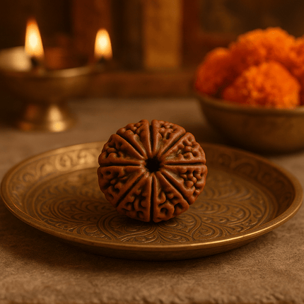 Nepali 8 Mukhi Rudraksh | 100% Authentic - 18mm to 22mm - Shubh Mala