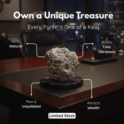 Peru Pyrite Stone - Shubh Mala