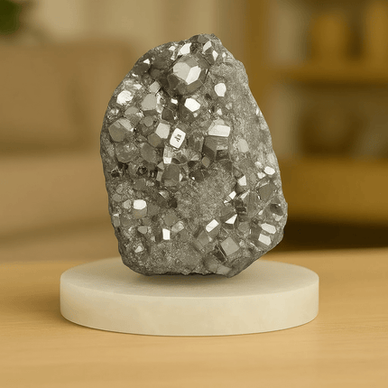 Peru Pyrite Stone - Collectors Edition (AAA Grade) - Shubh Mala