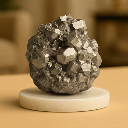 Peru Pyrite Stone - Collectors Edition (AAA Grade) - Shubh Mala