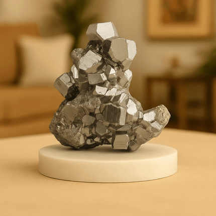 Peru Pyrite Stone - Collectors Edition (AAA Grade) - Shubh Mala