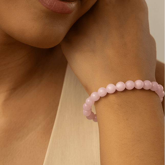 Rose Quartz Bracelet - Love Magnet - Shubh Mala