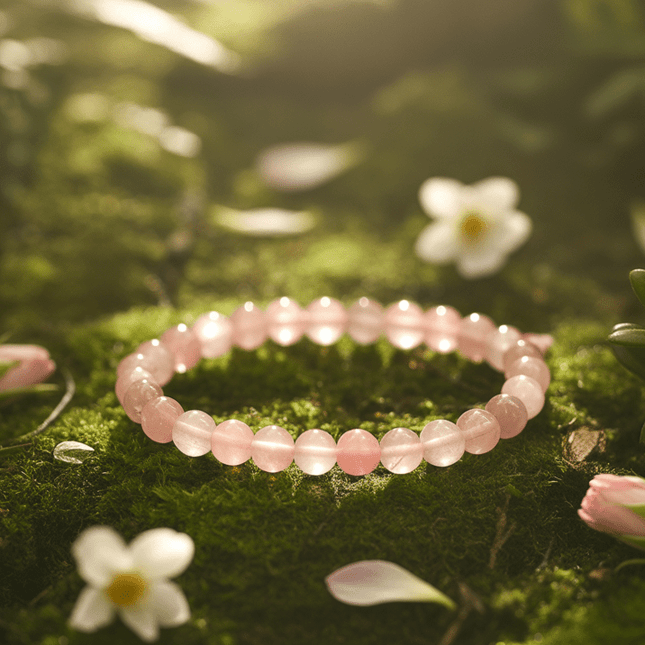 Rose Quartz Bracelet - Love Magnet - Shubh Mala