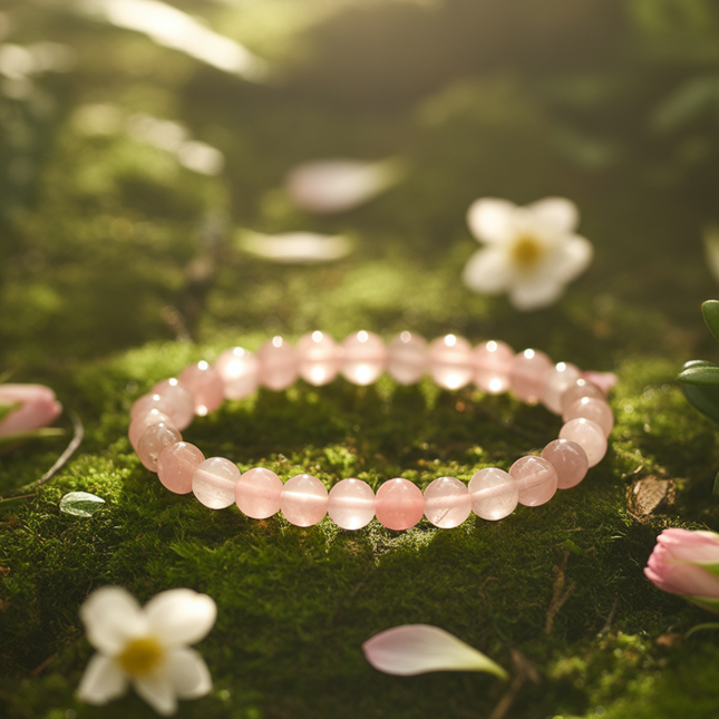 Rose Quartz Bracelet - Love Magnet