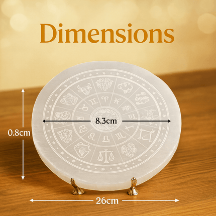 Selenite Crystal Recharging Plate - Shubh Mala