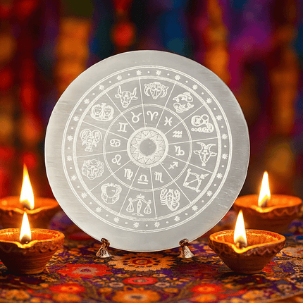 Selenite Crystal Recharging Plate - Shubh Mala